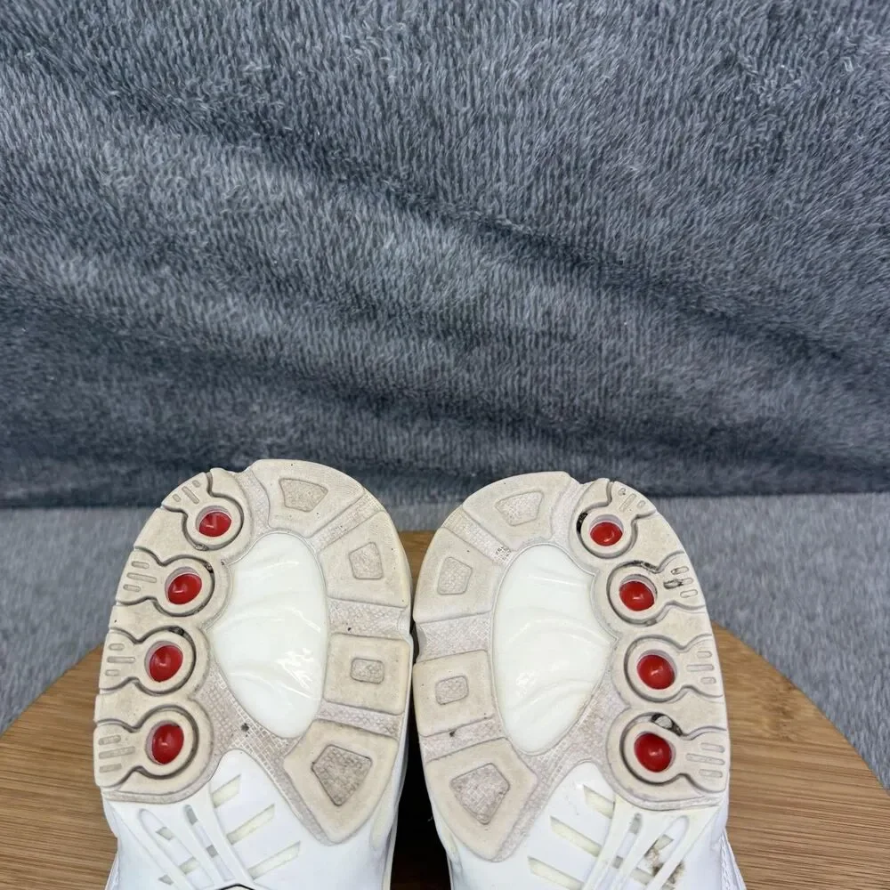Nike Air Max Plus TN Shoes Boys Size 5.5Y White Running Sneakers CW7044-100